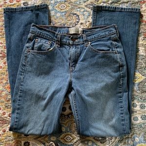 Levi’s boot cut blue jeans 8 Medium